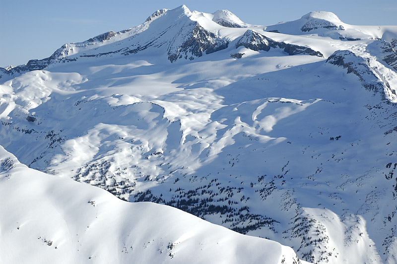 Bearpaw Heli-skiing high alpine bowls